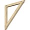 Ekena Millwork Traditional Traditional Rough Sawn Bracket, Douglas Fir, 4"W x 48"D x 48"H BKT04X48X48TRA01RDF - alternate 1